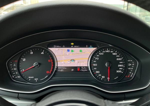 Audi A4 cena 109900 przebieg: 68332, rok produkcji 2019 z Gdynia małe 631